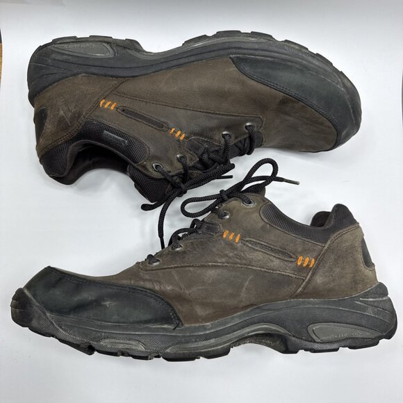 New Balance Shoes Men's US 14 EE Gore-Tex Hiking Nubuck Leather Brown WP Trail - Picture 4 of 10
